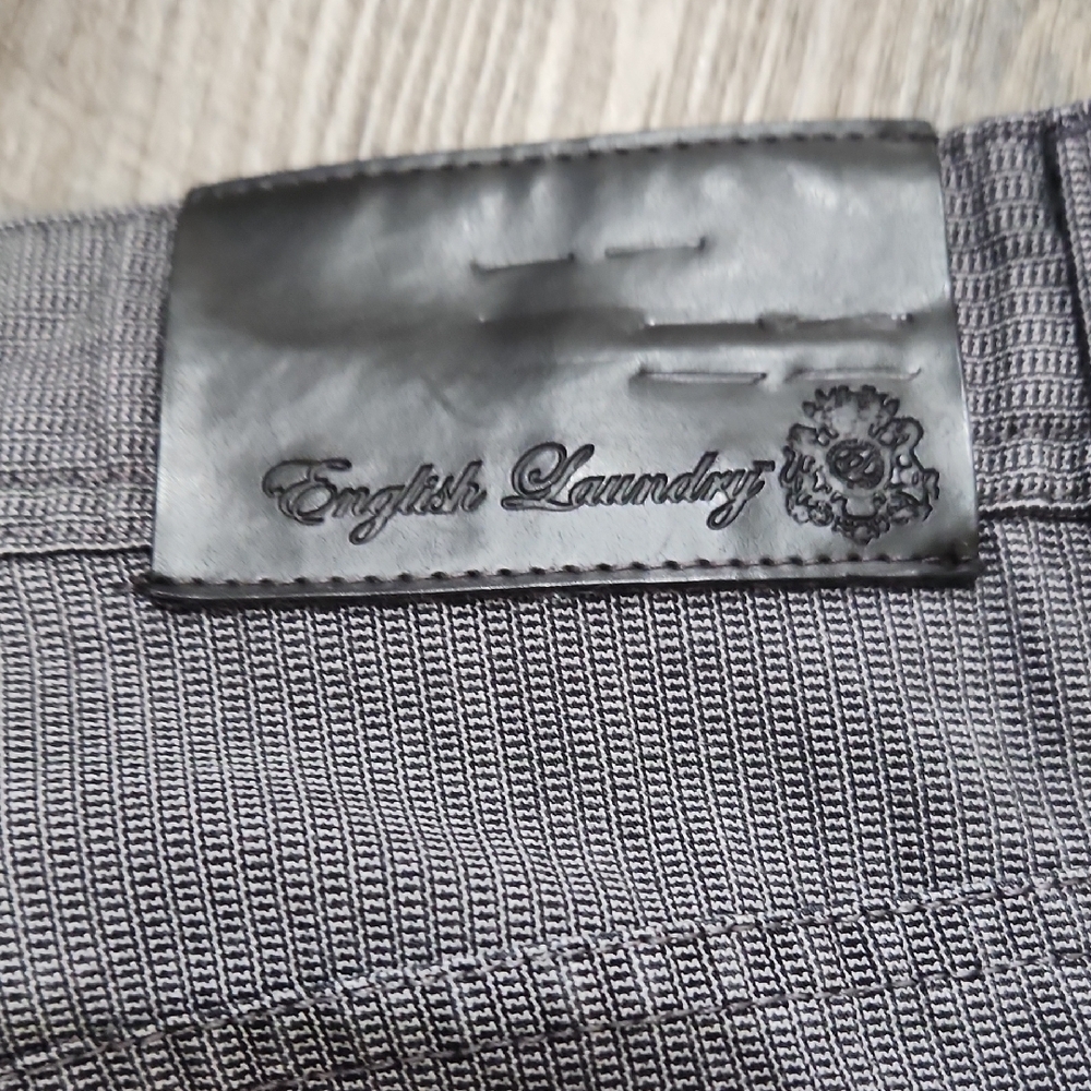 English Laundry Black and White Patterned Fabric - Picture 6 of 6